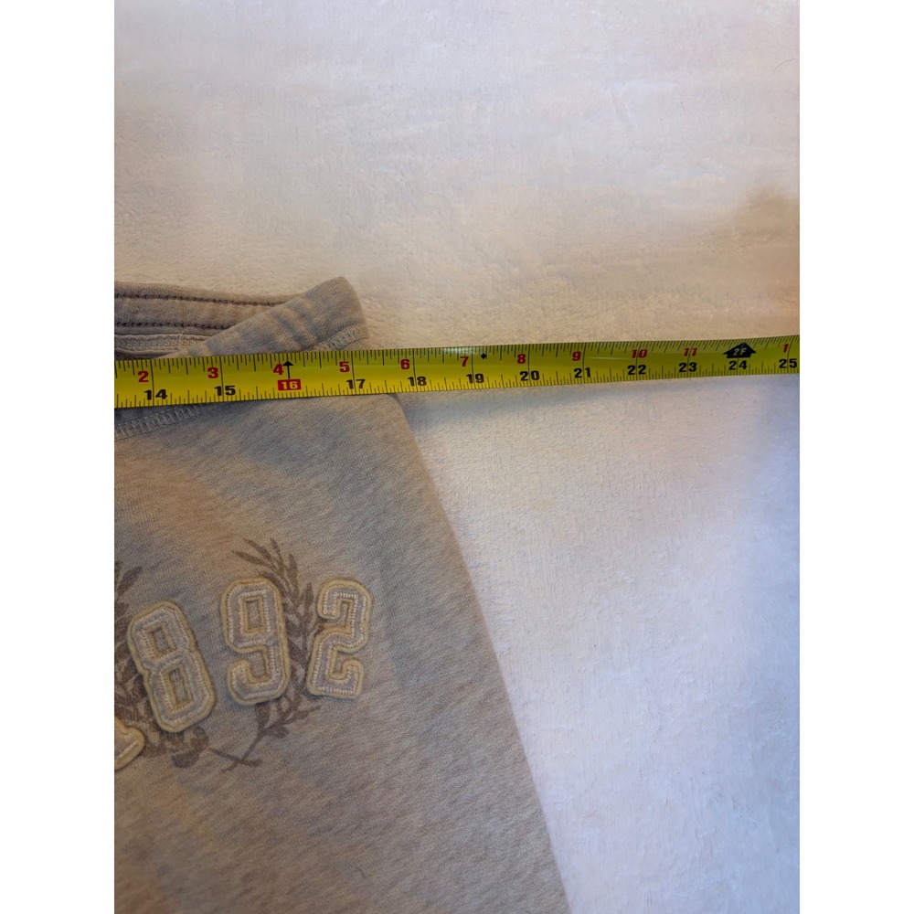 Abercrombie & Fitch Womens Gray 1892 Logo Sweatpants Joggers Large Vintage Style - Picture 6 of 9